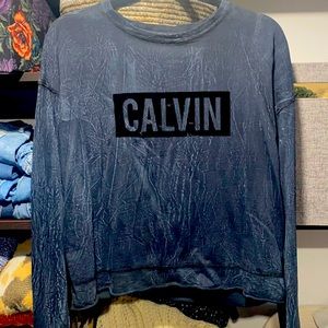 Calvin Klein Cropped Sweatshirt